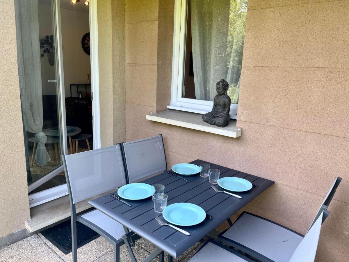 Appartement Le Freya Avec Terrasse A 5 Min Honfleur - Piscine - Parking - Wifi Équemauville Exterior foto